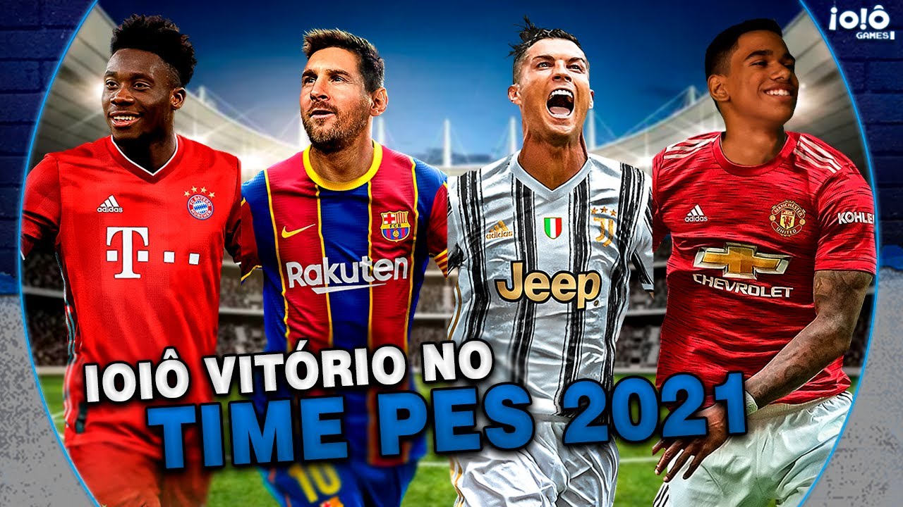 ESCALADO!! IOIÔ VITÓRIO ENTRA PRO TIME PES 2021!!