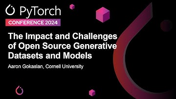 The Impact and Challenges of Open Source Generative Datasets and Models - Aaron Gokaslan