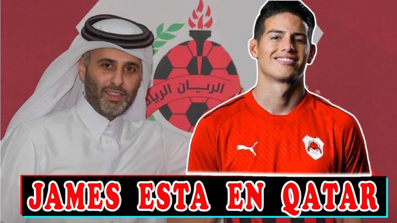 James Rodriguez Al Rayyan Sc James Al Futbol De Qatar Y Adios Al Everton Youtube
