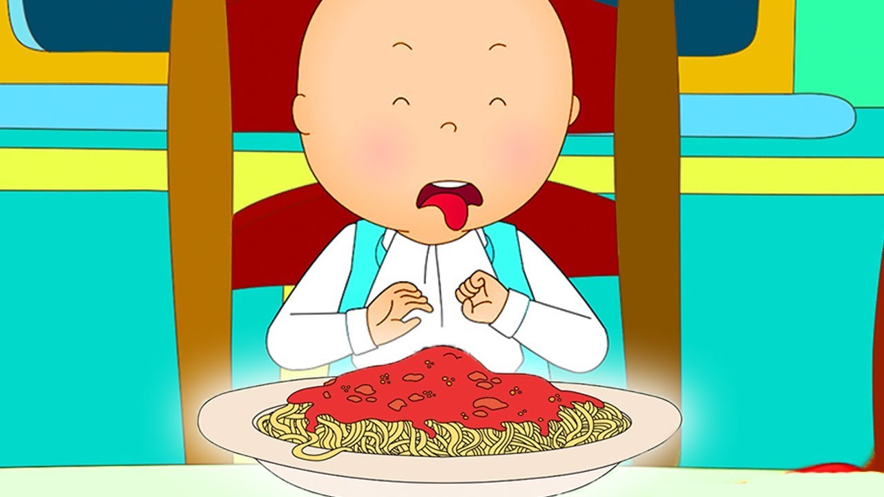 Funny Animated cartoon Kid | Caillou doesn't like food | WATCH CARTOON  ONLINE | Videos For Kids - YouTube