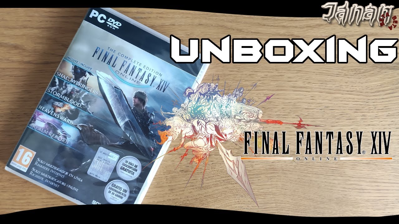 Final Fantasy 14 Complete Collector's Edition Pc Unboxing: FINAL FANTASY XIV "The Complete Edition" (PC) - YouTube
