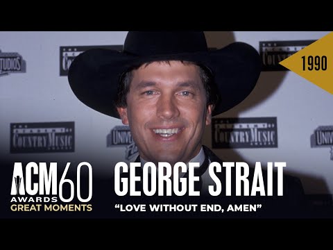 George Strait - Love Without End, Amen (Live from the 25th ACM Awards)