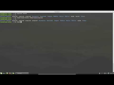 Linux básico - Aula 13 - Movendo arquivos e renomeando pastas ou arquivos com o comando mv