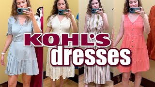 Dresses at Kohl's | dressing room try on