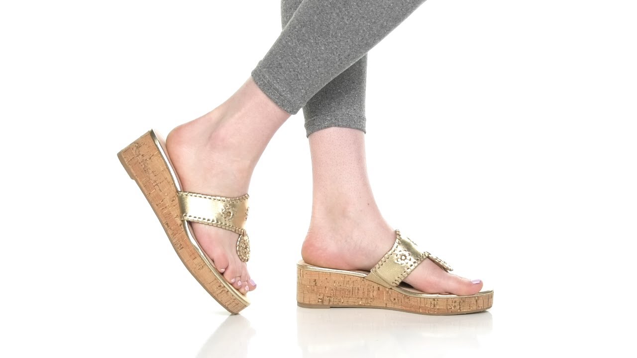 Jack Rogers Jacks Mid Wedge Cork SKU 9858696 YouTube