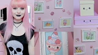 DIY: Kawaii/ Pastel Goth Room Decor
