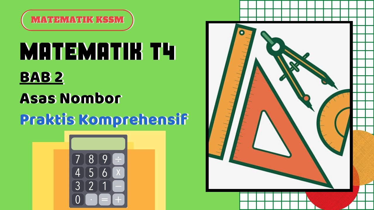 Matematik Tingkatan 4 Kssm Latihan Praktis Komprehensif Bab 2 Todo My Youtube