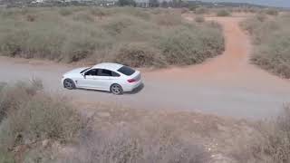Off-road with BMW 420d in Ayamonte, Spain