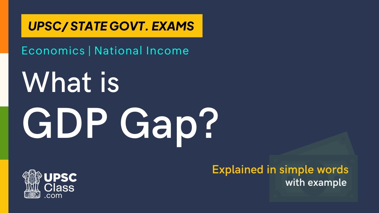 What is GDP gap?