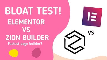 Elementor Pro VS Zion Builder Speed Test & Performance Review!