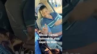Lhomme Le Plus Sapé Du Mali Moise Carton