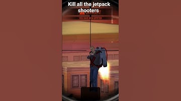 Kill all the jetpack shooters, #Sniper #3d #assassin #game #shorts