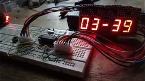 Digital Clock with only PIC16F628A