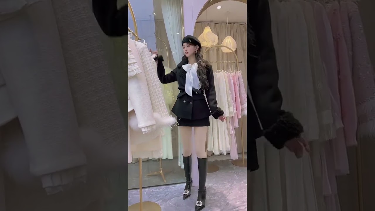 A day to wear spring: sophistication lies in the details, elegance is reflected in the outfit.