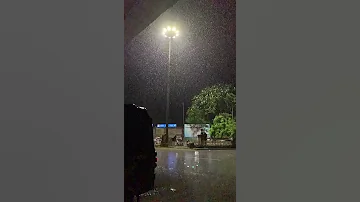 WhatsApp status in beautiful night rain