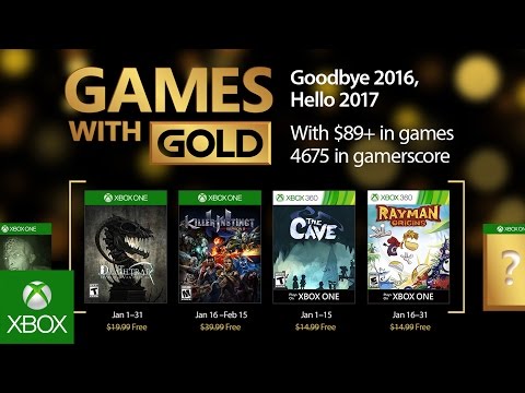 Объявлен список игр по программе Games With Gold в январе: с сайта NEWXBOXONE.RU