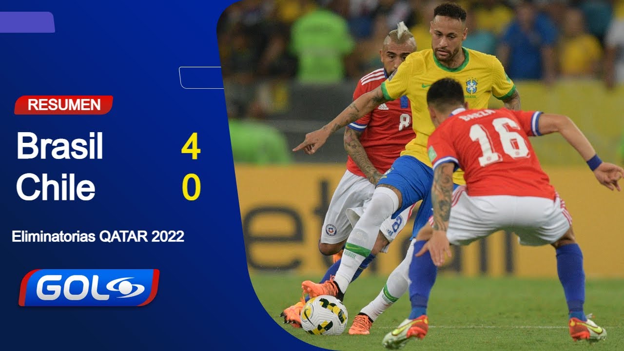 Brasil vs Chile (4 - 0): resumen del partido – Eliminatorias Sudamericanas  