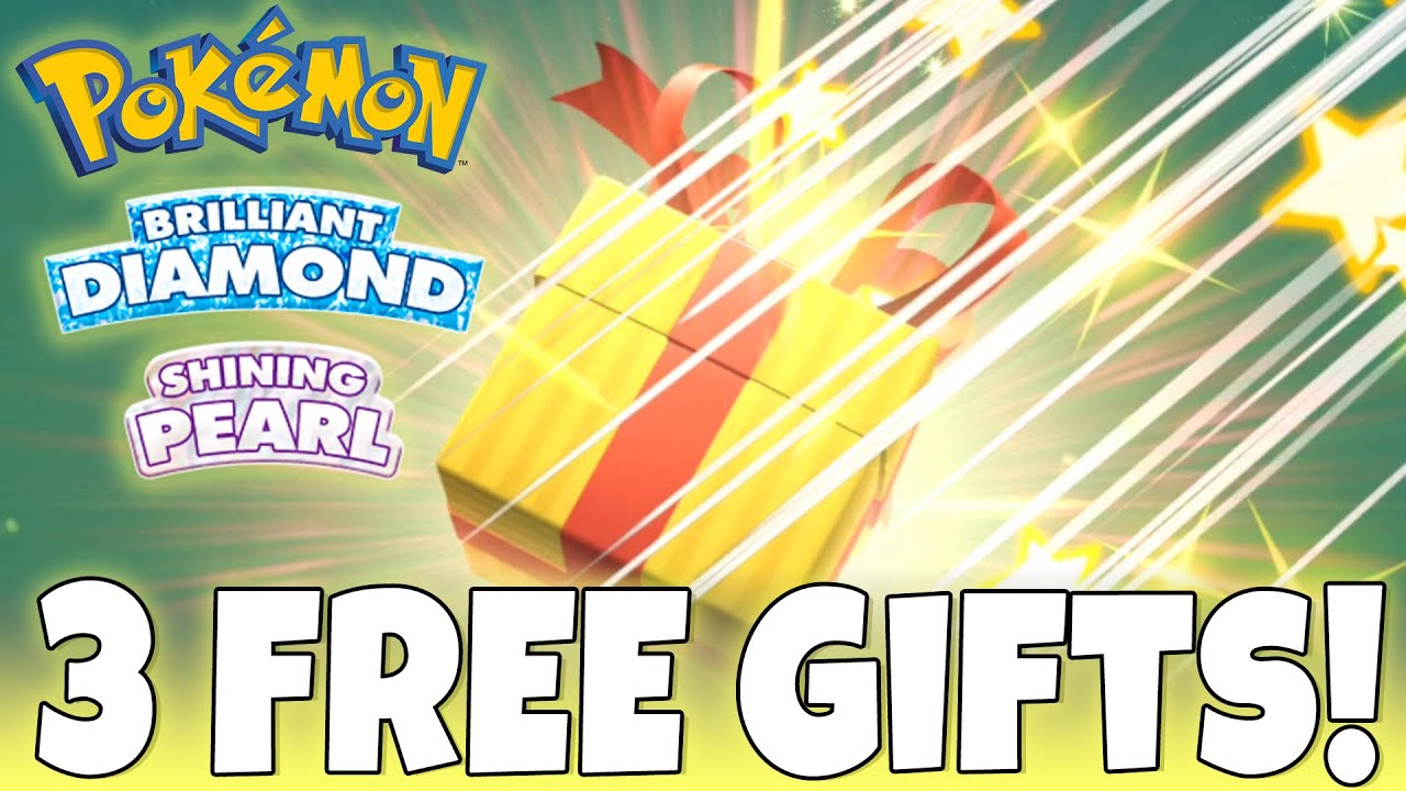 Mystery Gift codes for Pokémon Brilliant Diamond and Shining Pearl