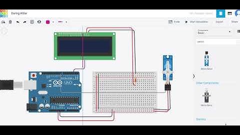 TinkerCAD: Kendali Motor Servo