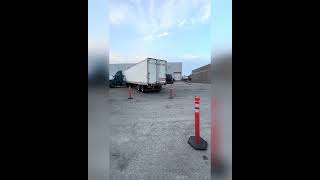 Je trailer right side cone hit karda