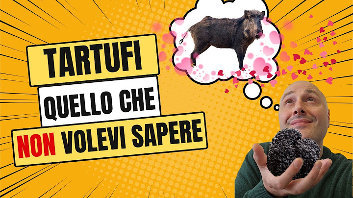 Tartufi: tutto quello che NON volevi sapere