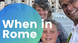 When In Rome, Do As The Romans Do | Traveling To Roma & Lucca Italy