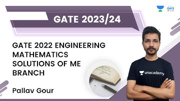 ONE SHOT | GATE 2022 ENGINEERING MATHEMATICS SOLUTIONS OF ME BRANCH | Pallav Gour