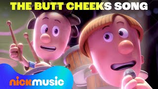 Big Nate 'The Butt Cheeks Song' Sing Along w/ Lyrics! 🥁 | Nick Music