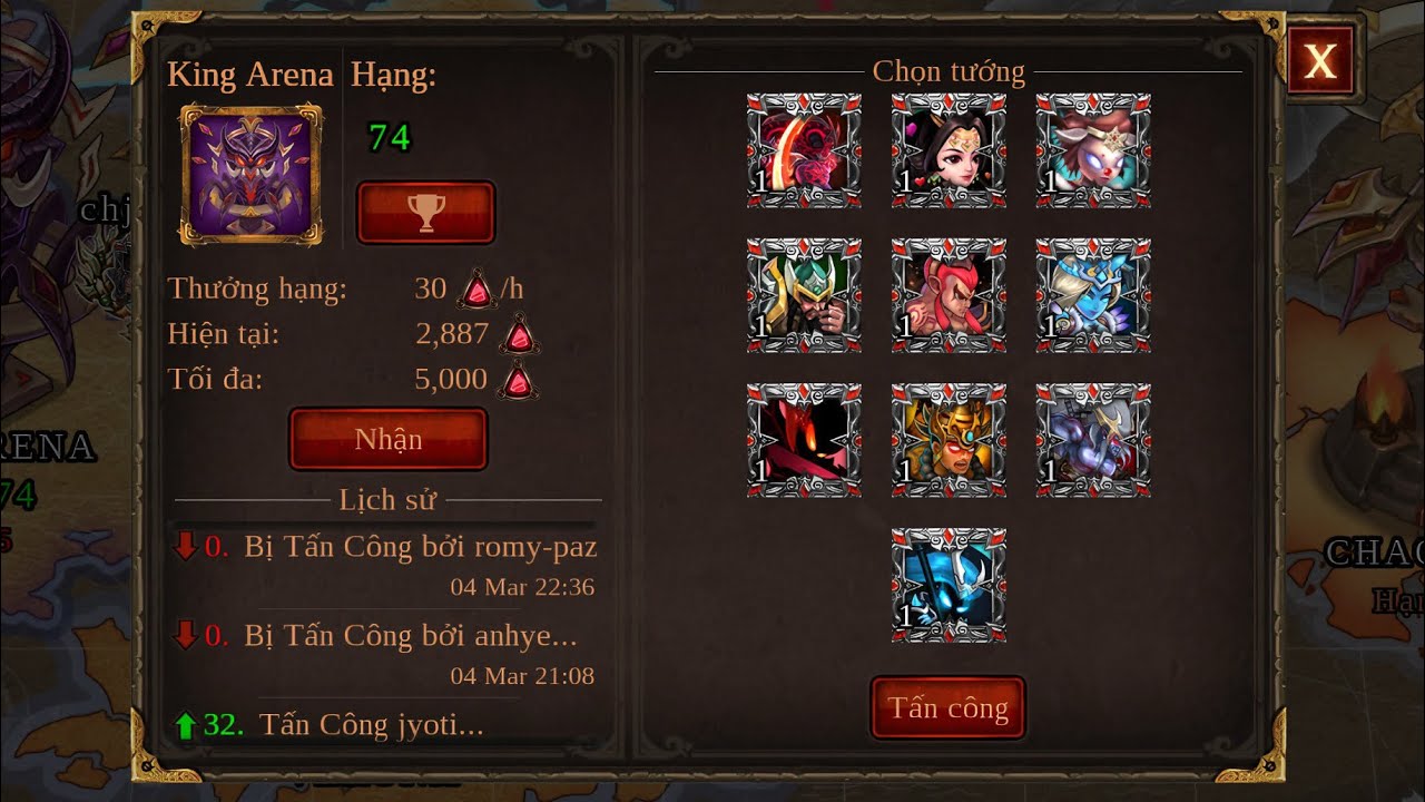 [Epic Heroes War] Rv Nik NguyenBaTrung với dàn hr100 full1 siêu vip 😱😈 ...