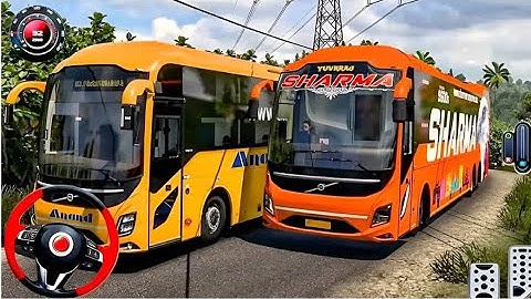 Bus Simulator 2025: Euro Bus Offroad Real Drive Simulator Bus Games - Bus Game Android Gameplay
