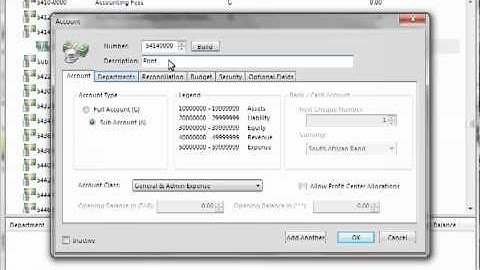General Ledger Accounts