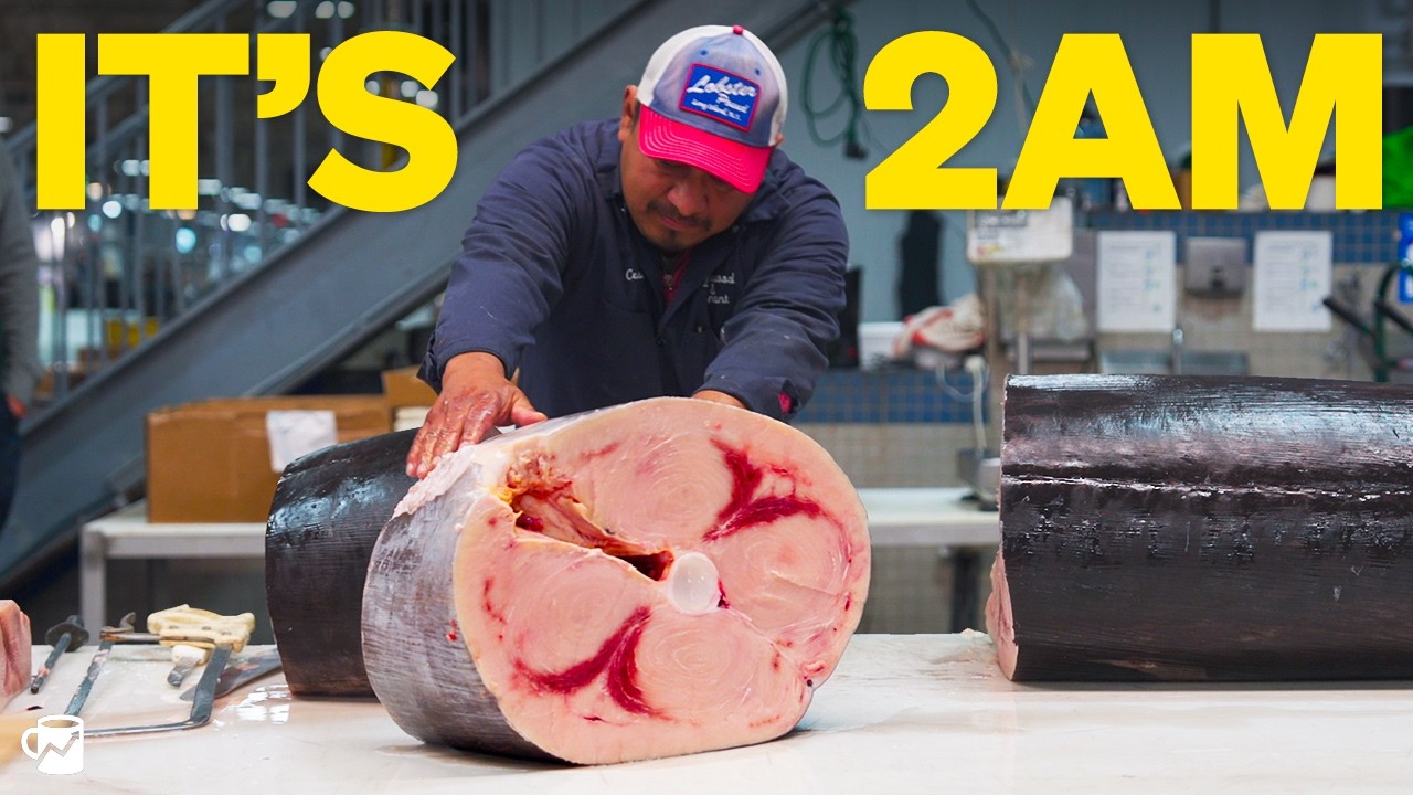 I spent a night at the most competitive fish market in America