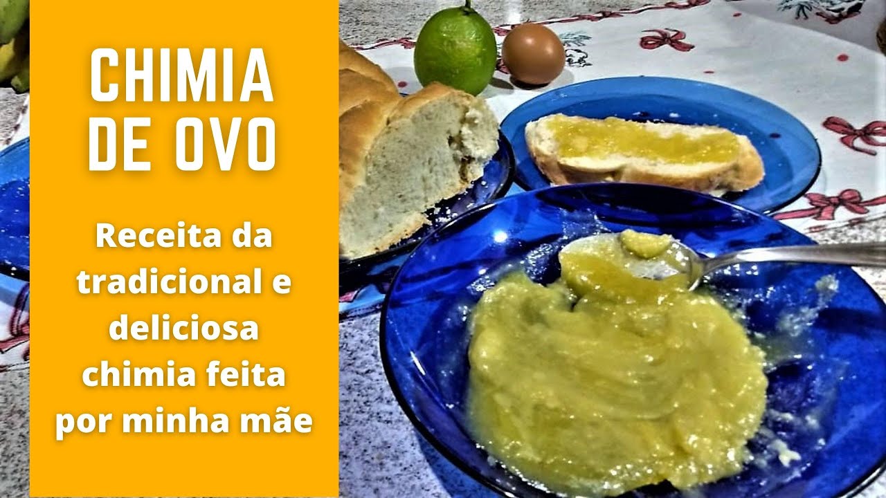 Receita de domingo: Chimia de ovo