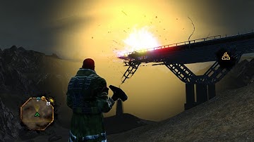 Red Faction Guerilla Re-Mars-Tered: MOAB vs Bridge