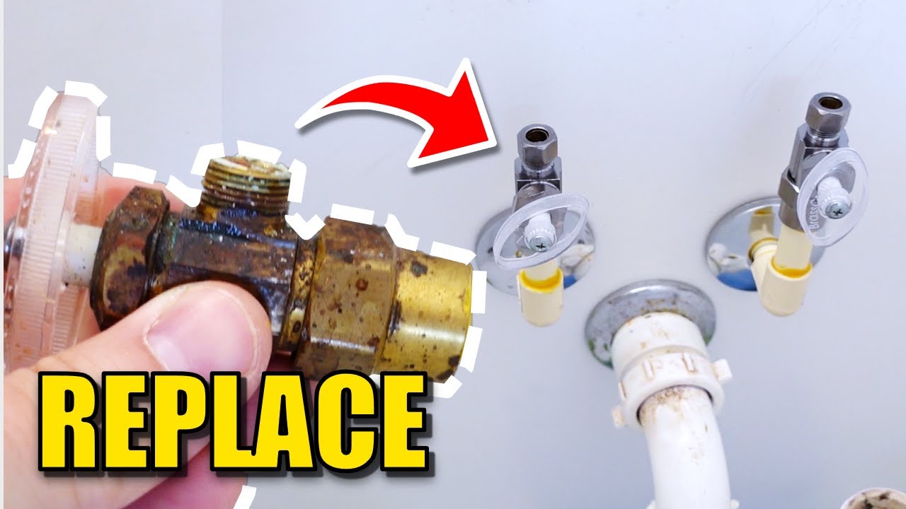 sewer valve under bathroom sink