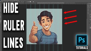 How To Hide Ruler Lines In Photoshop