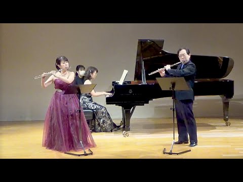 Motoaki Kato & Rie Shimizu Flute Duo Concert/加藤元章 & 清水理恵 フルート・デュオ コンサート(クーラウ、ドップラー、フォーレ、清水研作ほか）