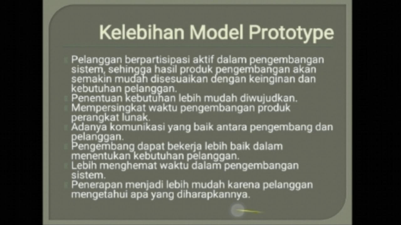 Model Prototype Dalam Rekayasa Perangkat Lunak Youtube