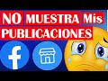 😢Porque MARKETPLACE NO MUESTRA MIS PUBLICACIONES