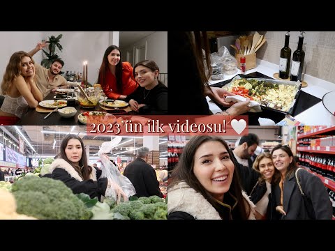 YILBAŞI MARKET ALIŞVERİŞİ 🛒& YEMEK HAZIRLIĞI 🍽️ @BetulCakmak5 @EdaBicim ❤️