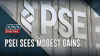 PSEi sees modest gains | ANC