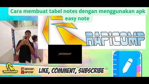 CARA MEMBUAT APLIKASI DATABASE DENGAN MENGGUNAKAN APLIKASI EASY NOTE BY.DORES DONALDO SINAGA LABURA