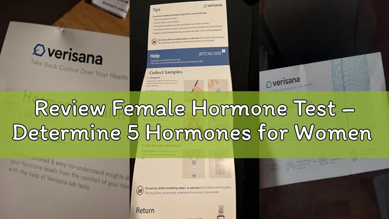 Review Female Hormone Test – Determine 5 Hormones for Women – Verisana ...