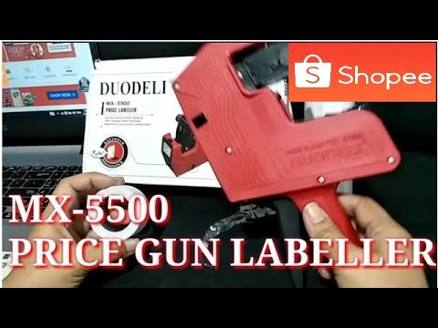 Kit de Pistola Etiquetadora Para Ropa Y Etiquetadora de Precios Lote  Vencimiento Mx5500 - Promart