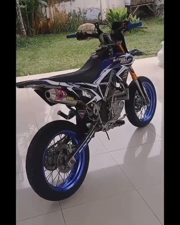 KLX Supermoto Indonesia || #wr155 #kawasakiklx #kawasaki #klx #indonesia #supermoto #nightride #dll