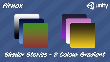 Unity shader stories - Creating a two colour gradient
