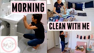 MORNING CLEAN WITH ME 2019 | POWER HOUR CLEANING | Style Mom XO