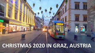 Christmas 2020 in Graz, Austria during the COVID-19 pandemic