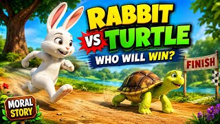 Información The Rabbit and The Turtle Story 🐰🐢 | Moral Story for Kids | Hindi Cartoon Guía