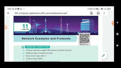 12 CA Chapter - 11 | Network Examples and Protocols | Part -1